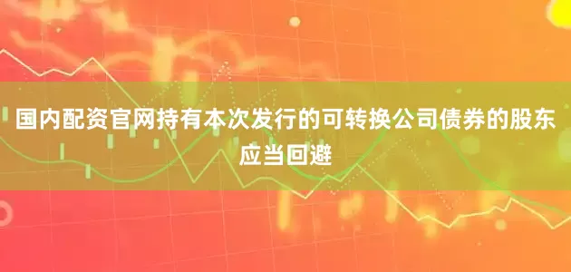 国内配资官网持有本次发行的可转换公司债券的股东应当回避