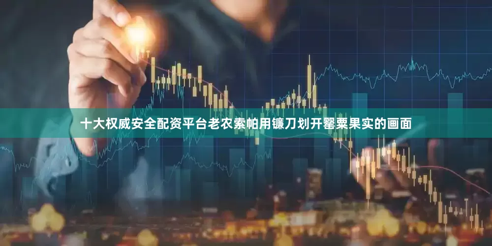 十大权威安全配资平台老农索帕用镰刀划开罂粟果实的画面