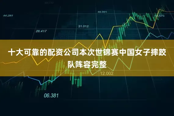 十大可靠的配资公司本次世锦赛中国女子摔跤队阵容完整